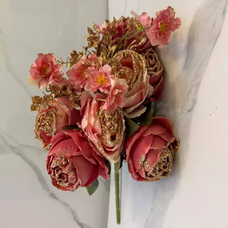 ROSAS ROSADAS BRILLANTES  0166A-1