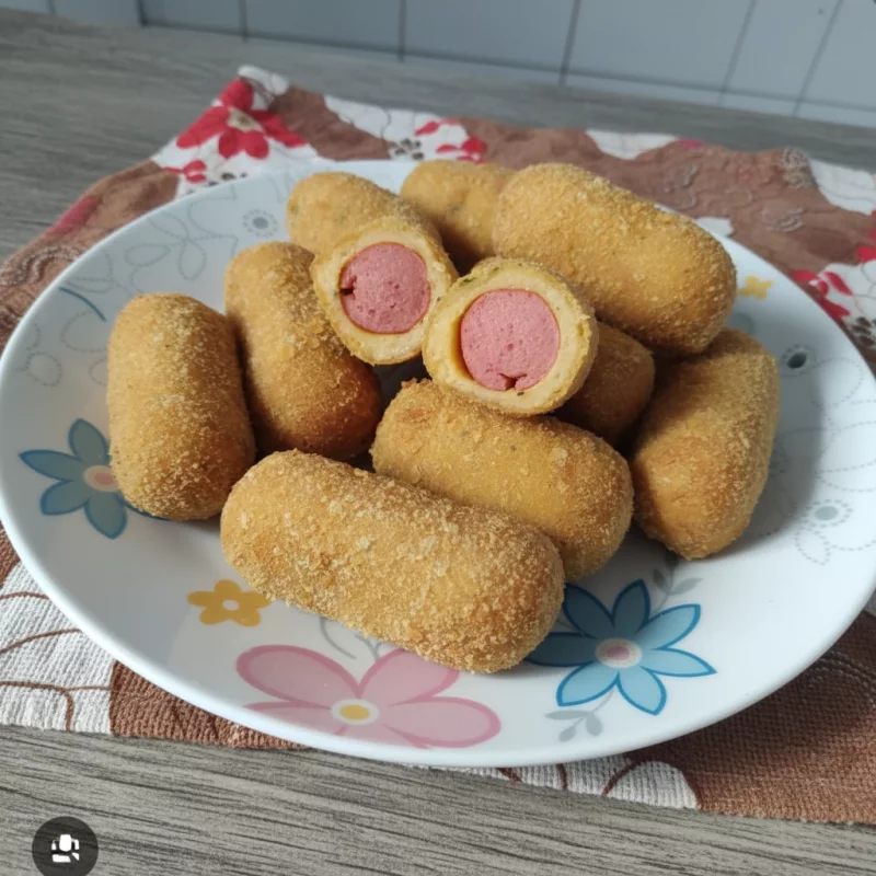 Mini enroladinho de salsicha