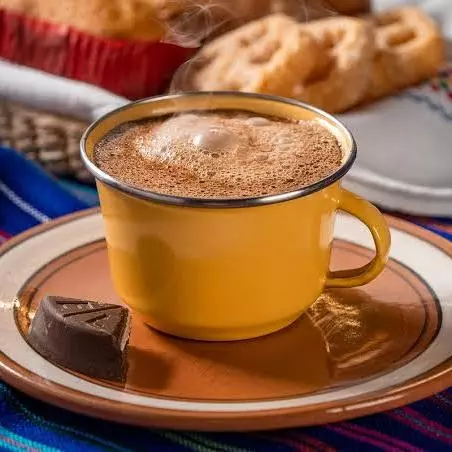 Chocolate caliente/blanco