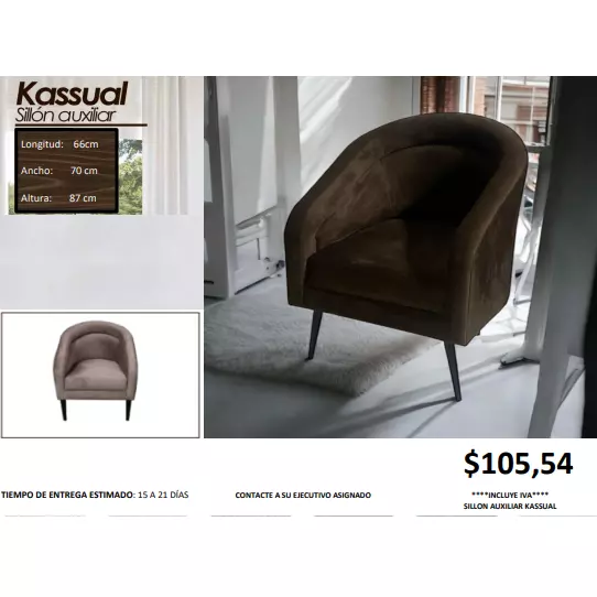 KASSUAL SILLON AUXILIAR