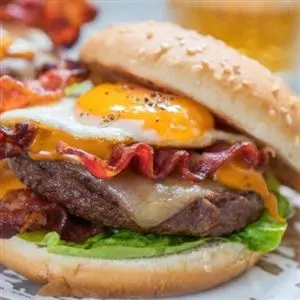 X EGG BACON
