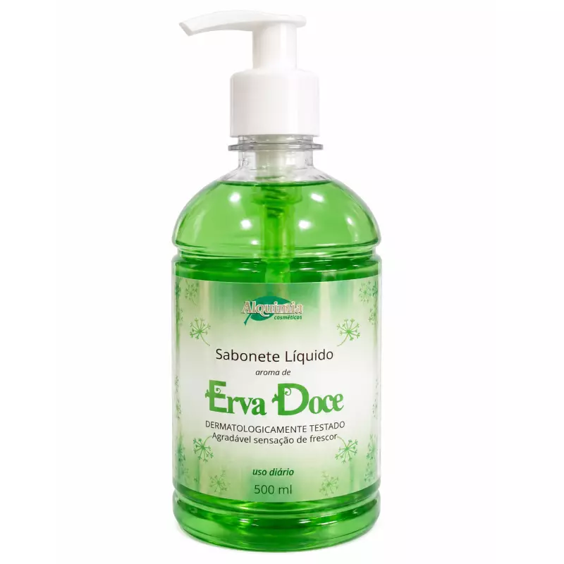 SABONETE LÍQUIDO ERVA DOCE 500ML ALQ