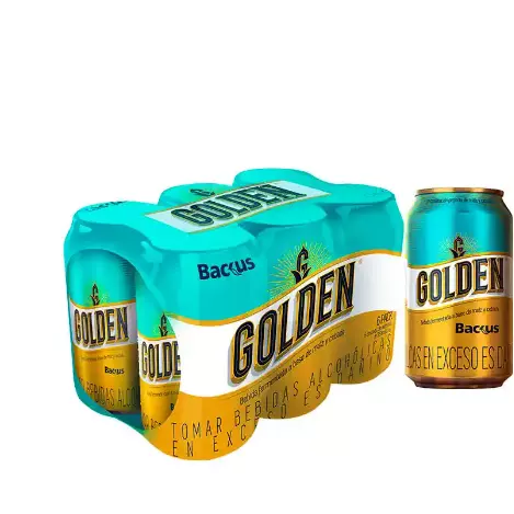Cerveza Golden Six Pack - 355 ml