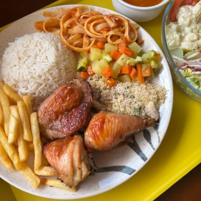 M do dia: Frango assado