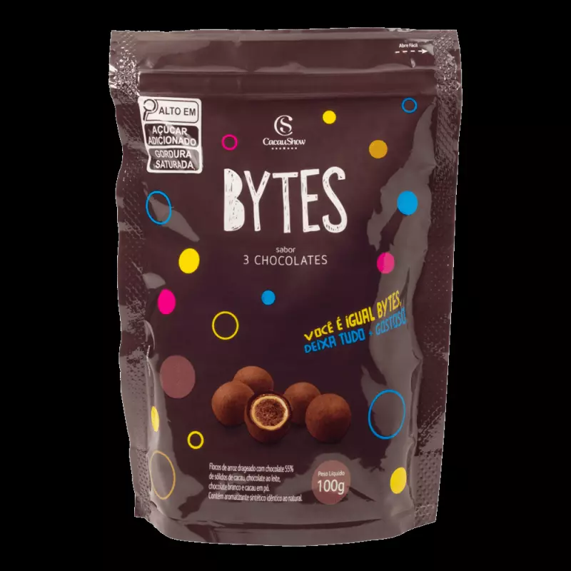 Bytes 3 chocolates 100g