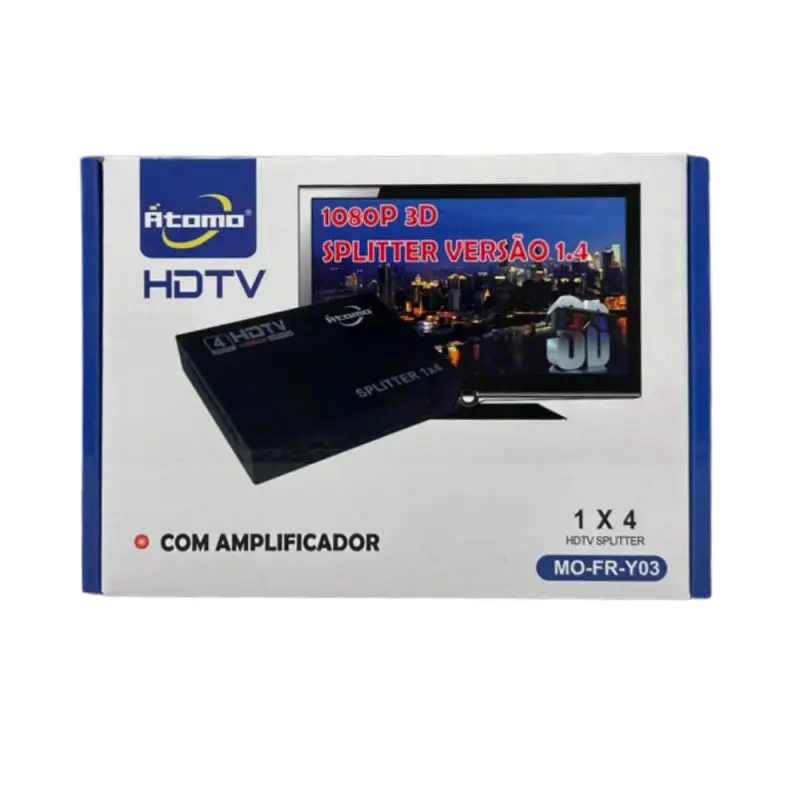SPLITTER HDMI 1X 4 ATOMO MO-FR-Y03