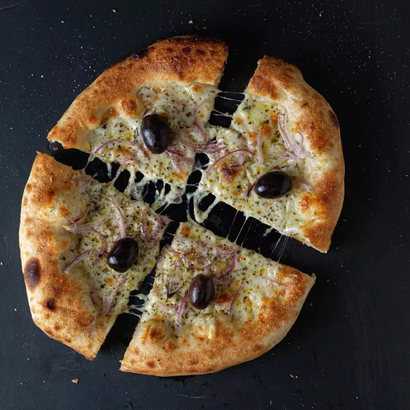 Pizza Fugazza Azul