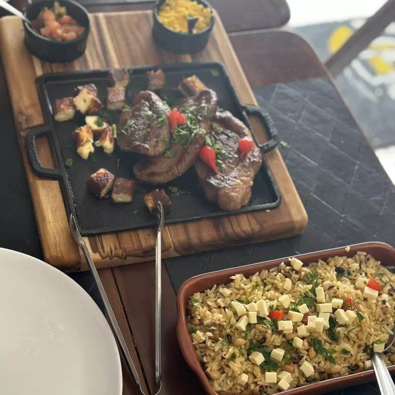 BAIÃO DE DOIS C/ PICANHA GRILL MÉDIO