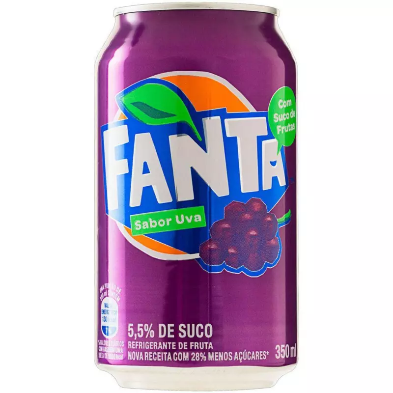 Fanta uva lata