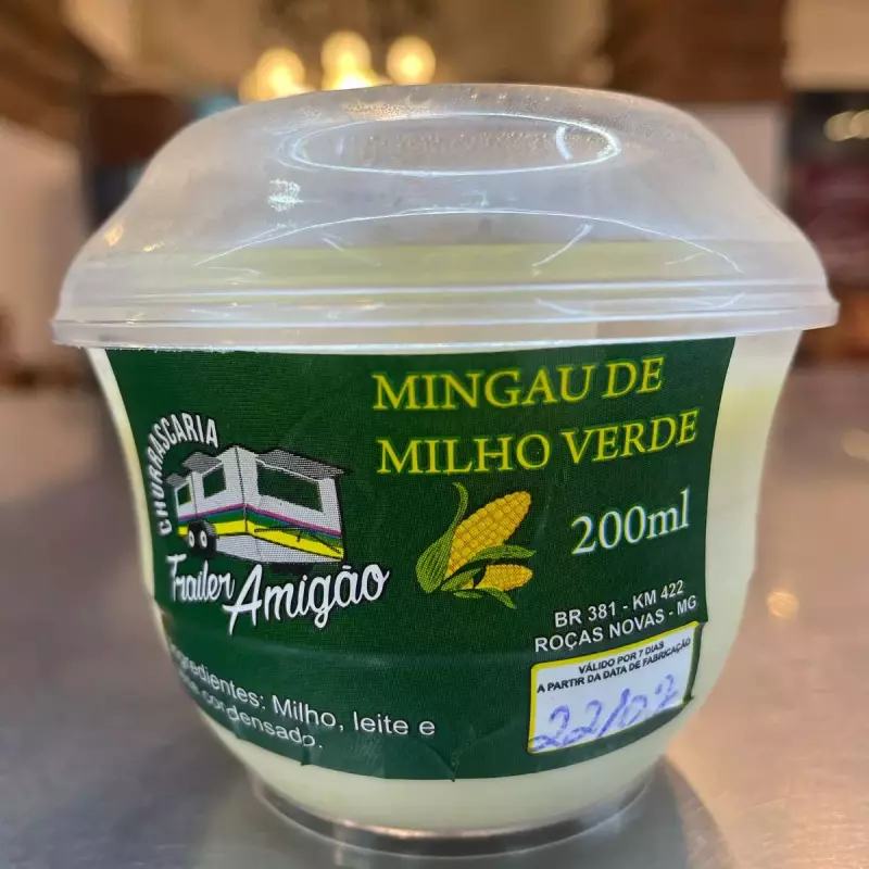 MINGAU DE MILHO