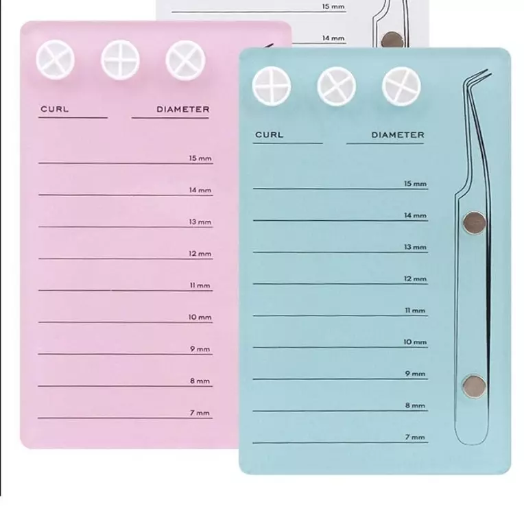 Tabla de acrílico para pestañas