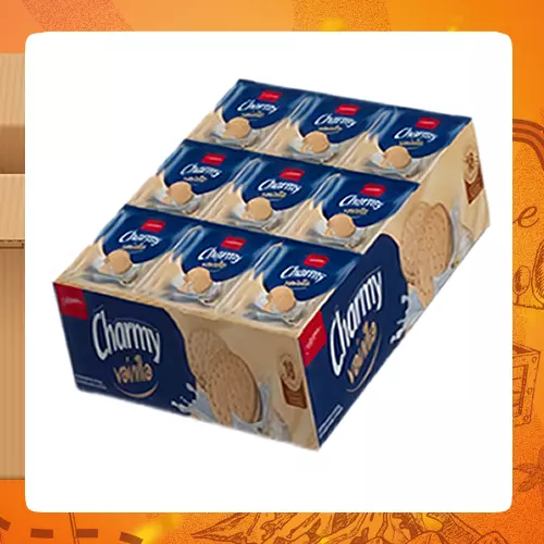 Display Charmy Galleta Vainilla 16g