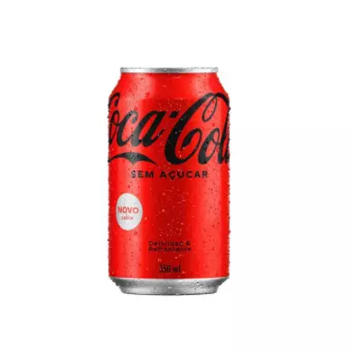 Coca Cola Zero Açúcar 350ml