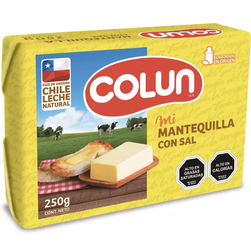 Mantequilla Colun 250grs