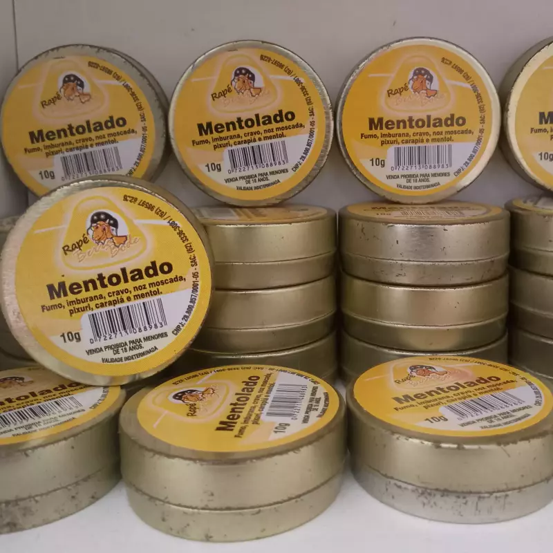 RAPÉ MENTOLADO 10G