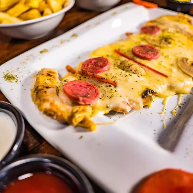 Pechuga a la Pizarolla