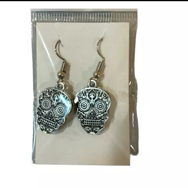 Brinco Pweter - Caveira ou Coração