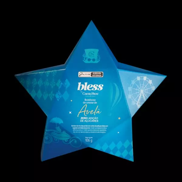 Estrela com Bombons Zero Açúcar