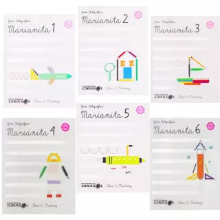 Guía caligrafica marianita