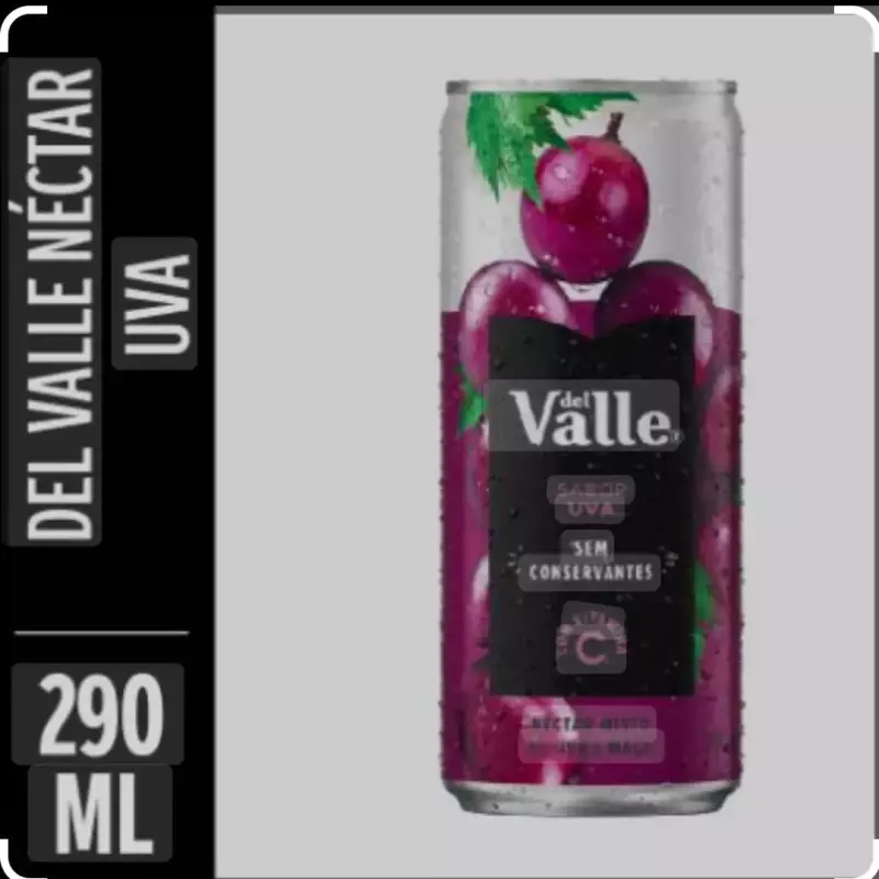 suco del valle de uva lata