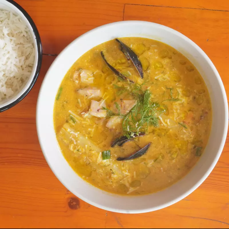Cazuela de mariscos