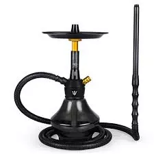 NARGUILE TRITON  PRETO E DOURADO