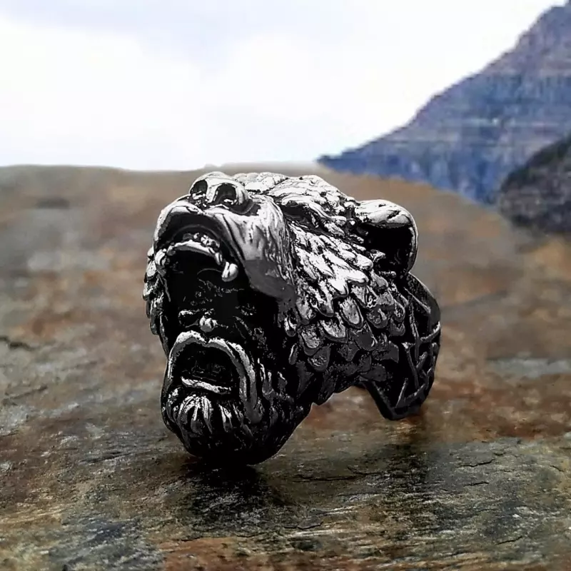 Vikings Bear Ring