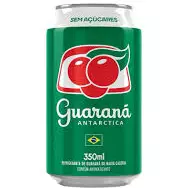 Guaraná Antártica zero lata 350ml