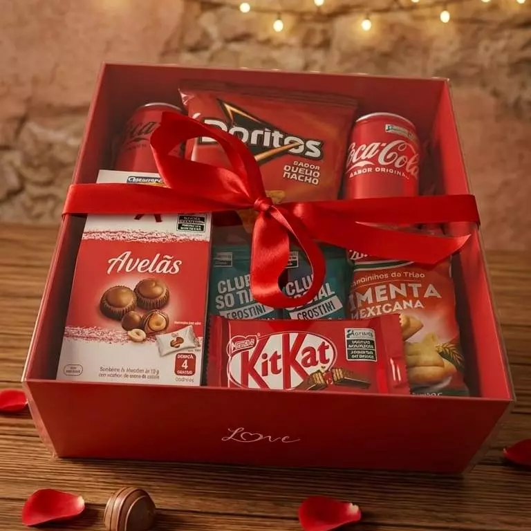 Premium Box Love, Filminho & Petisco