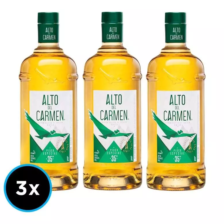 Promo Pisco Alto 35º 1 Lts