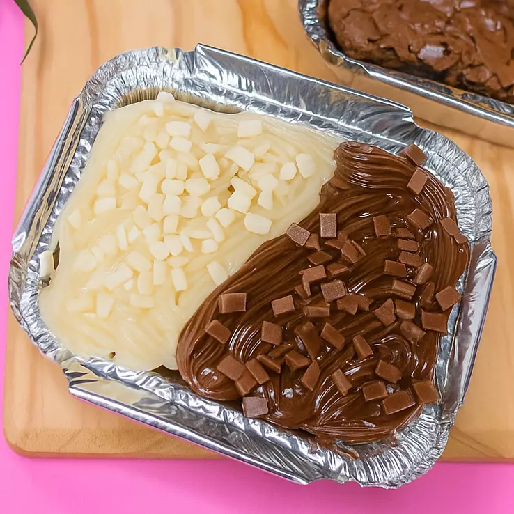 Brownie Supreme com Cobertura