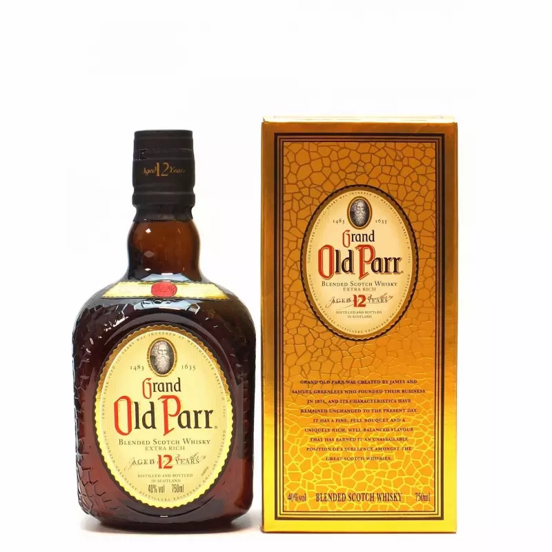 Whisky Old Parr 12 Anos 1 Litro