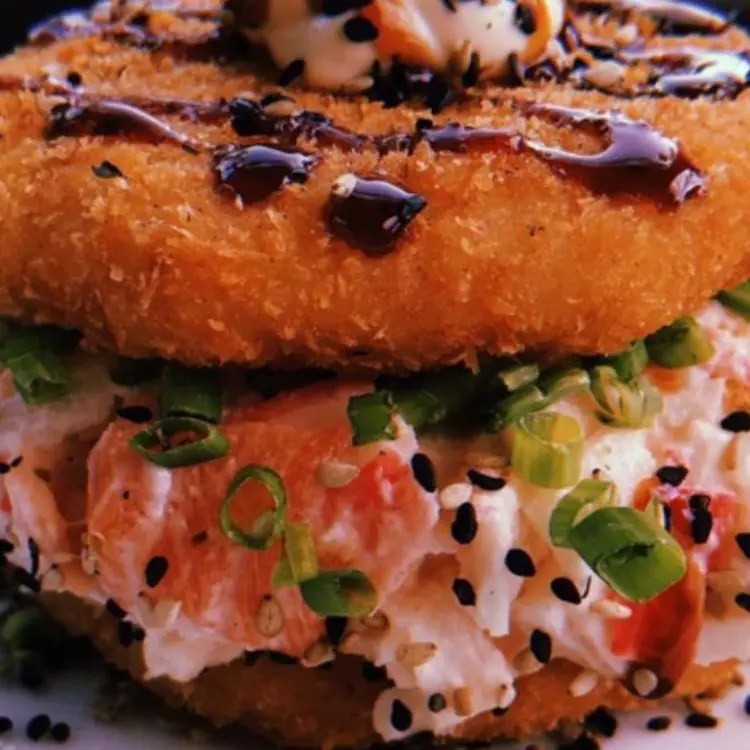 Sushi burguer completo