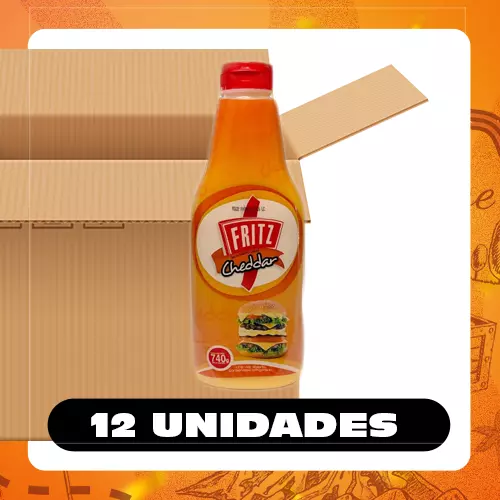 Bulto Fritz Salsa Cheddar 740g