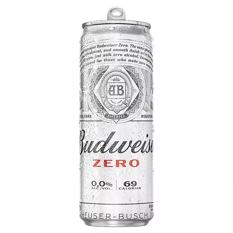 Budweiser sem álcool 350ml Lata