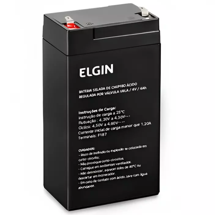 BATERIA SELADA ELGIN 4V/4Ah VRLA