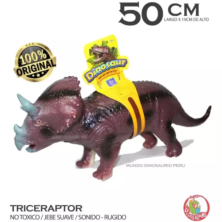 Triceratops grande con rugido