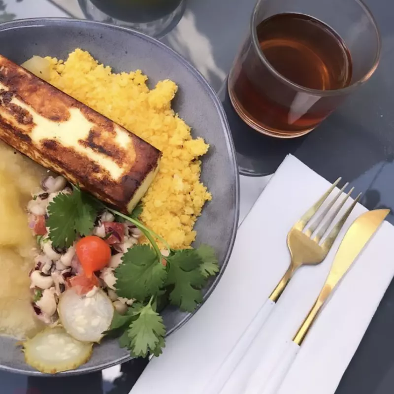 PF de Cuscuz com Queijo Coalho