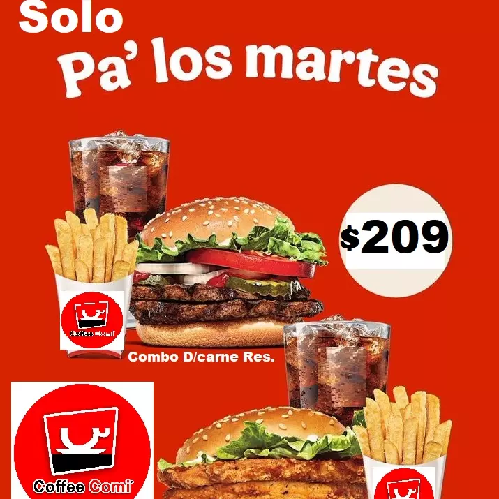 PROMO SOLO PA LOS MARTES.
