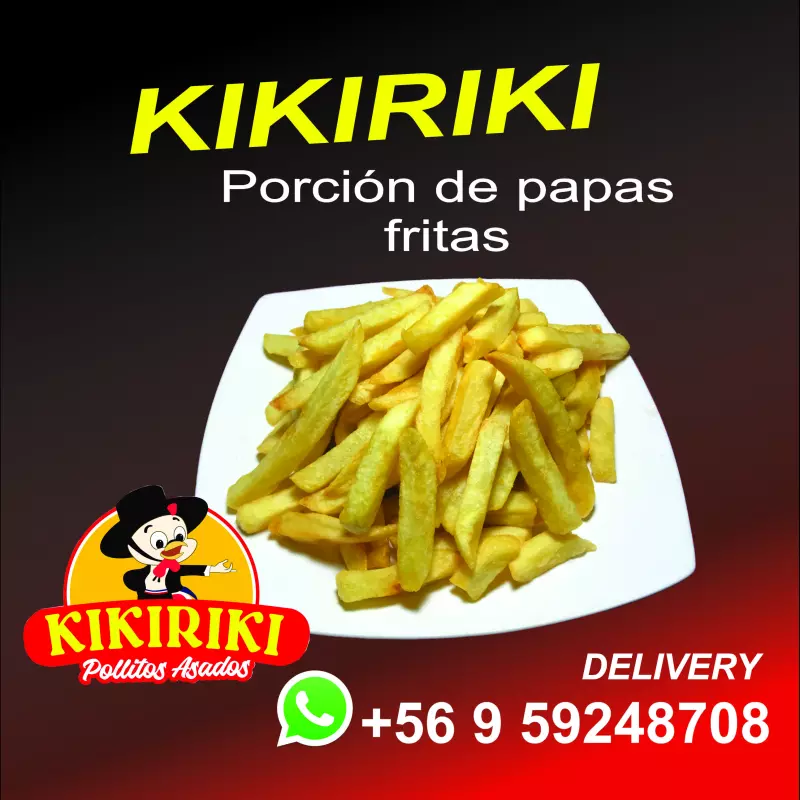 PORCION PAPAS FRITAS