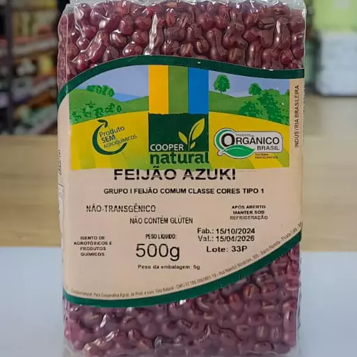 FEIJÃO FRADINHO ORG. 500gr