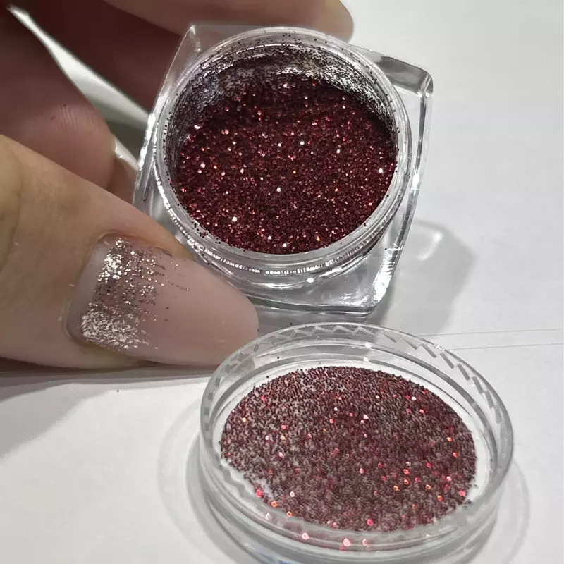 Glitter Vermelho N•004