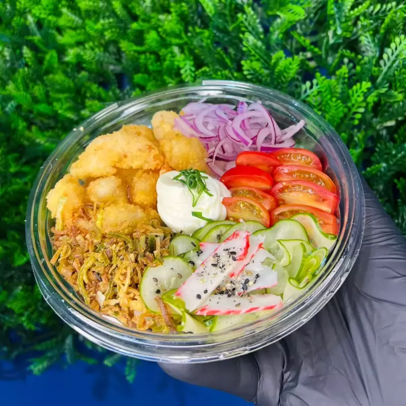 Poke camarão + 10 HOT FILA HOJE!!