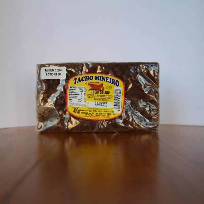 Rapadura c/Abóbora e Coco 400gr