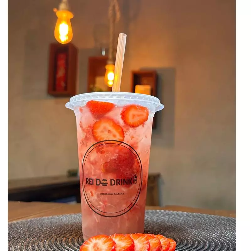 Caipirinha de Morango com Limão