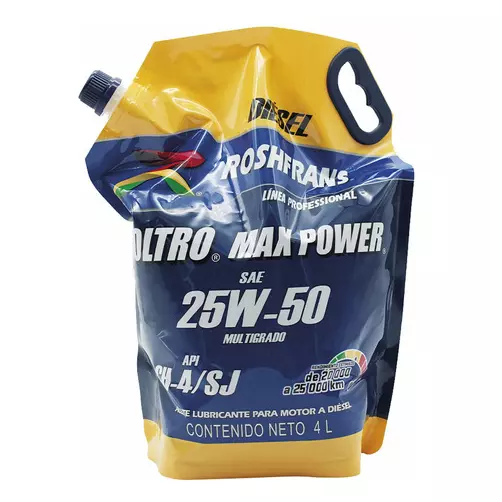 Roshpack DIESEL SAE 25w-50 de 4 L.