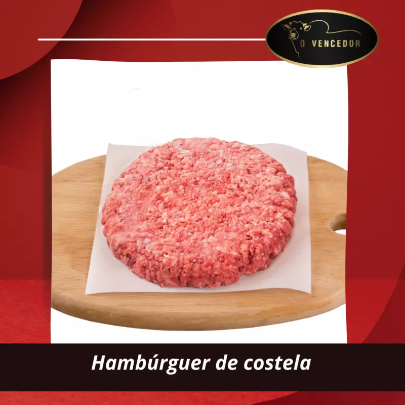 Hambúrguer de costela 120g Un.