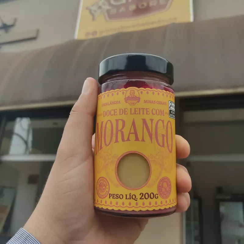 Doce de Leite com Morango