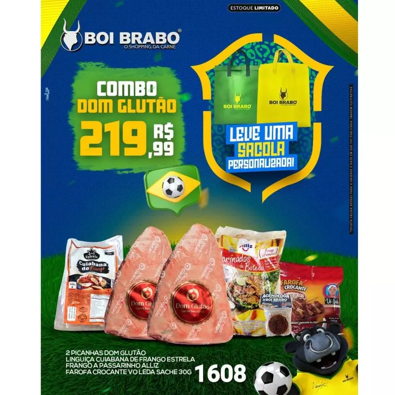 COMBO 2 PICANHAS DOM GLUTÃO