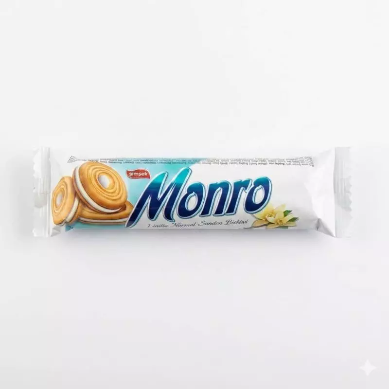 Galletas rellenas Monro Vainilla 50g